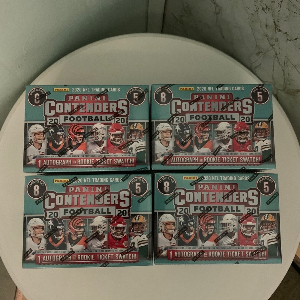 2020 Panini Contenders NFL Sports Card Blaster Box